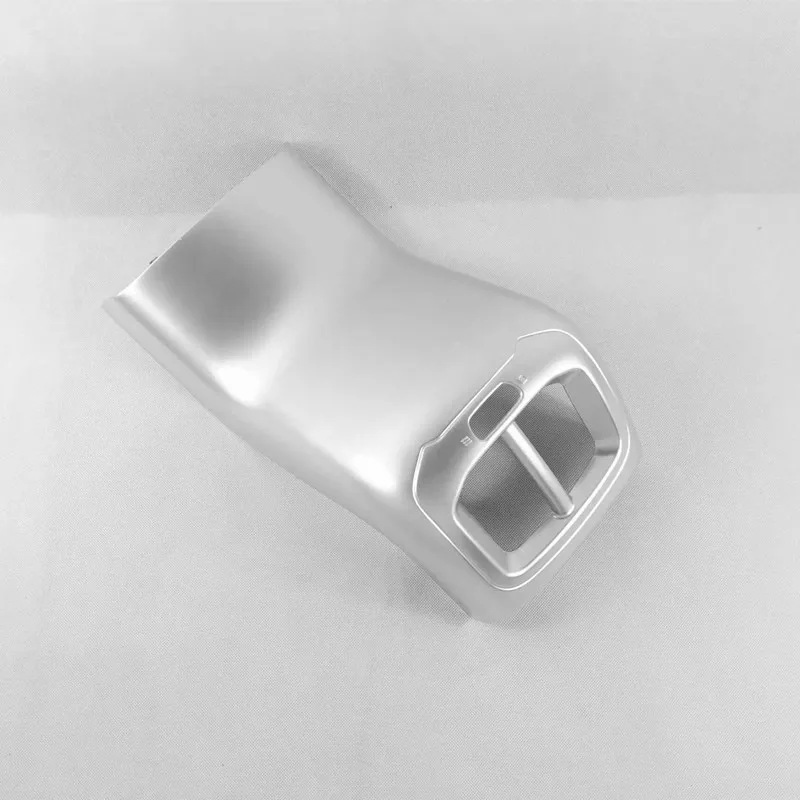 ABS Chrome For Jeep Cherokee KL 2014 2015-2018 Car Armrests Rear Air Condition outlet Vent guard kicking frame Panel Cover Trim