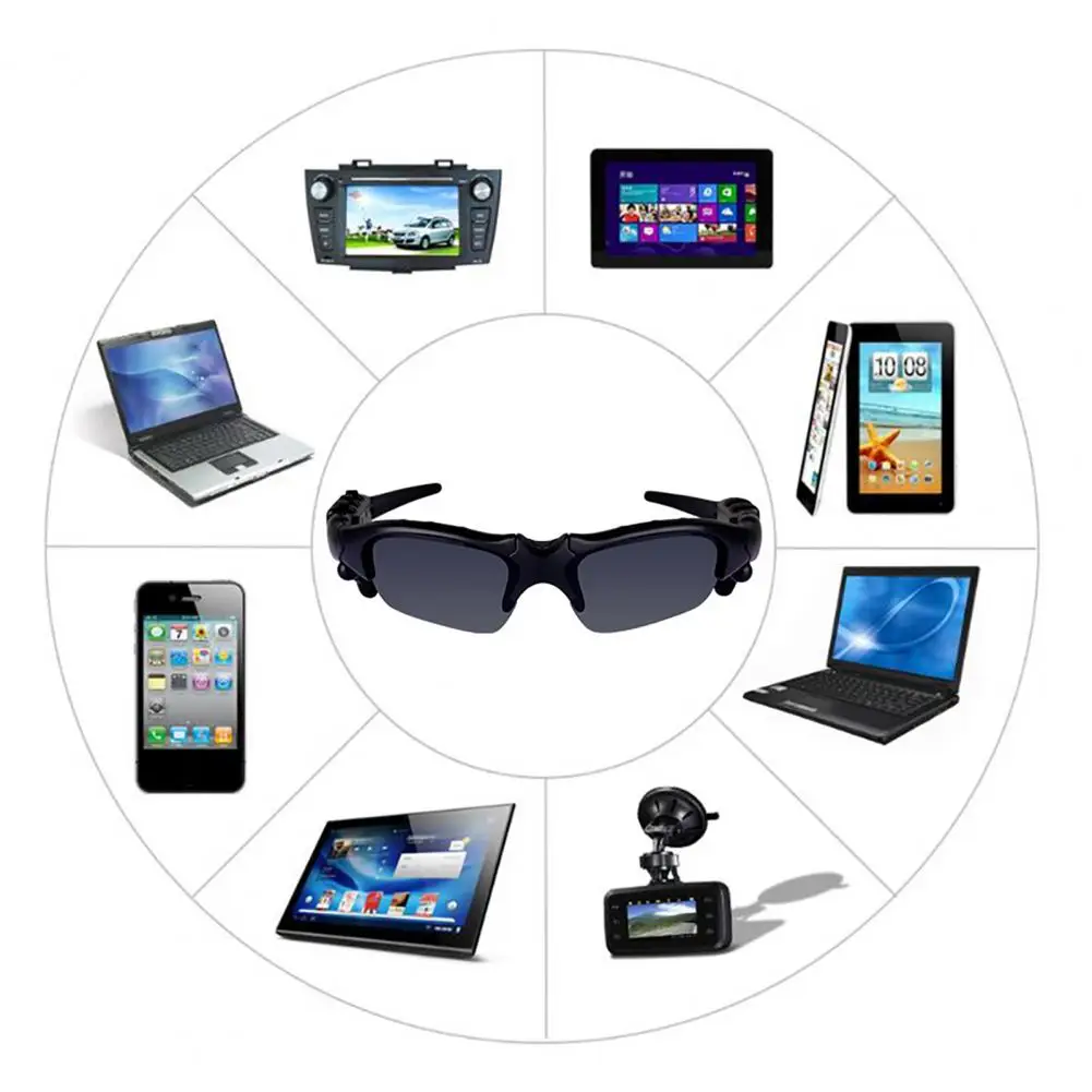 Inteligentne okulary BT5.0 bezprzewodowe słuchawki odporny na UV HiFi bezprzewodowe okulary Bluetooth kompatybilne słuchawki Audio okulary przeciwsłoneczne