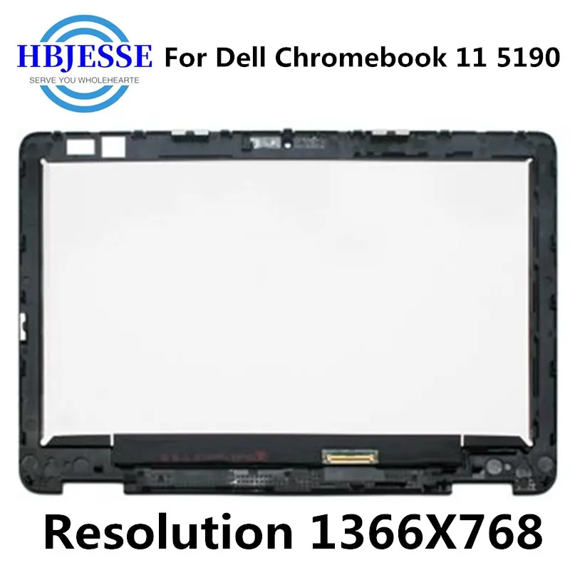 

Original 11.6'' LCD Display B116XAB01.2 Touch Panel Screen Glass Digitizer Assembly For Dell Chromeboo 11 5190 T0HJY K98FW