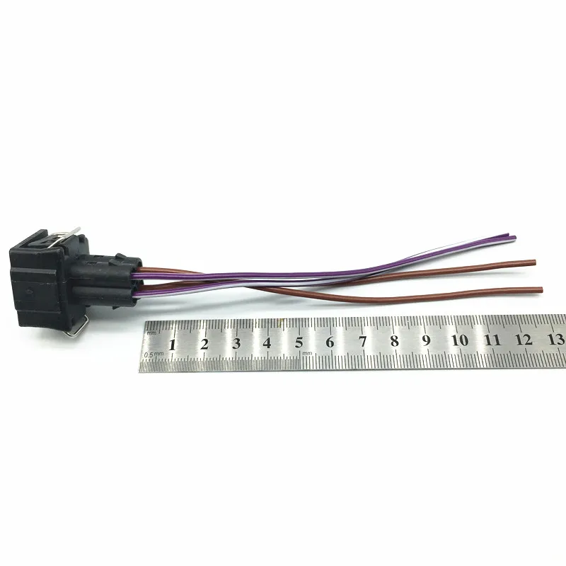 Car Air Conditioning Pressure Sensor wiring harness Connector Plug Pigtail For Passat B5 A4 S4 A6 A8 S8 357919754