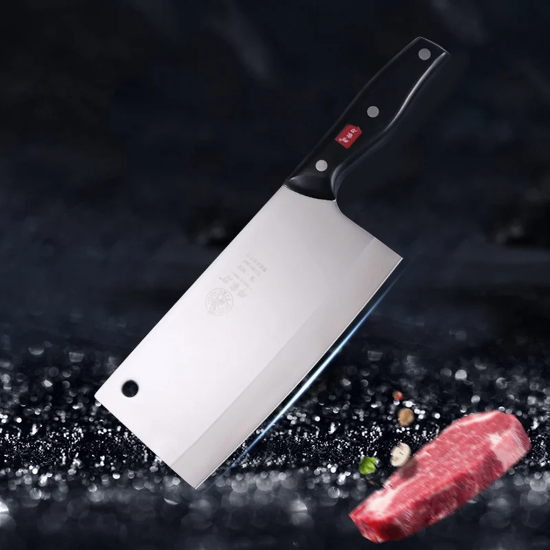 

DENGJIA 9Cr15Mov Steel ABS Full-Tang Handle Chinese High Quality Vegetable Knife Handmade Forged Cleaver