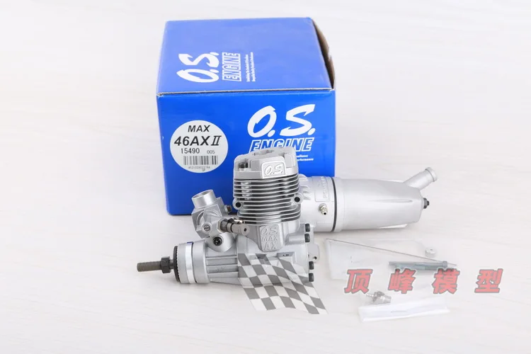 OS Engines 46AXII ABL .46 Airplane Glow Engine with Muffler 46AX