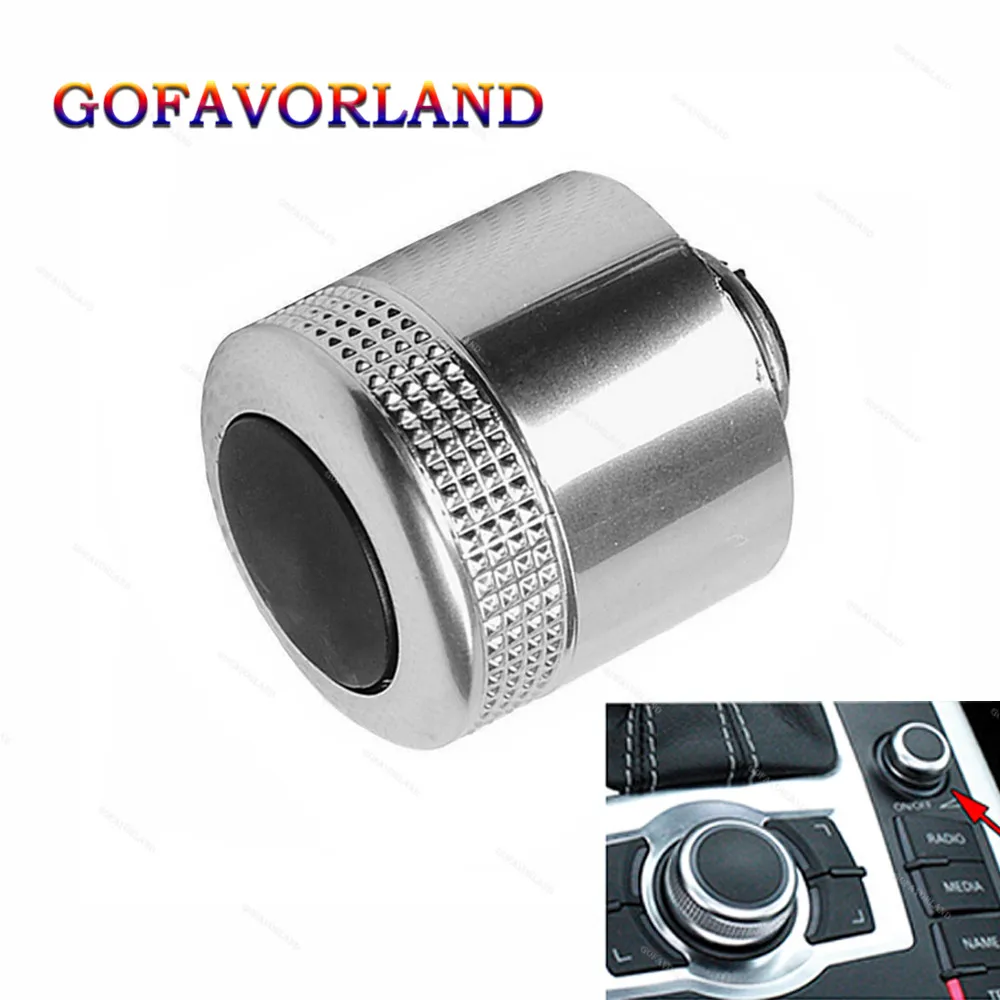 4F0919070 Multimedia MMI Wireless Radio Volume Control Knob Fit For Audi A6 Allroad 2007-2011 Q7 2007-2009 A8/S8 2004-2010