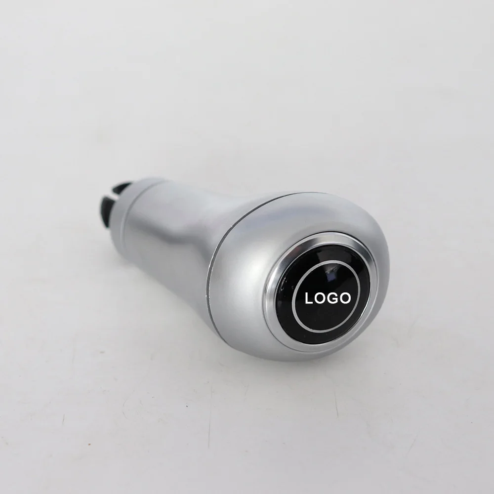 Automatic Gear Shift Knob Silver Plating Handball For Mercedes Benz W204 W211 C180 C200 Auto Accessories