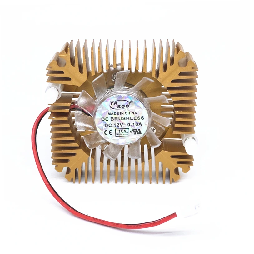 DC5V 12V 0.1A 55mm BGA Fan Graphics Card  Fan Bridge Chips Fan With Heat Sink Cooler 2pin