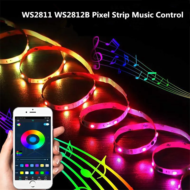 LED SPI Controller Double Output WiFi Controller DC5-24V SK6812 WS2811 WS2812B Addressable Pixel Magic Home APP phone control
