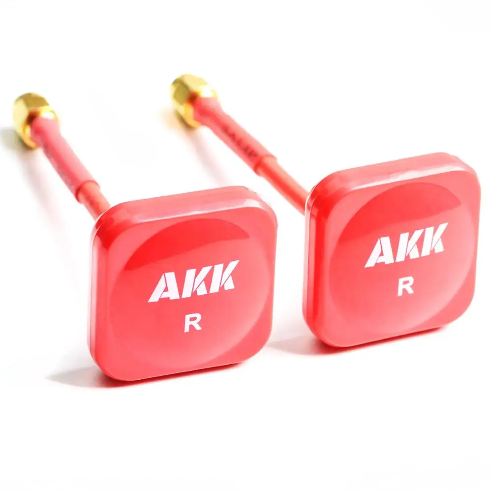 AKK 5.8GHz 5dBi FPV Flat Panel RHCP/LHCP Omnidirectional Pagoda RHCP lollipop Antenna Transmitter/Receiver Adapter