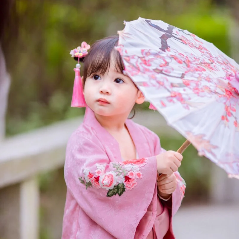 56CM Children's Oil Paper Umbrella Classical Dance Umbrella Chinese Style Ancient Style Ceiling Decoration parasol parapluie