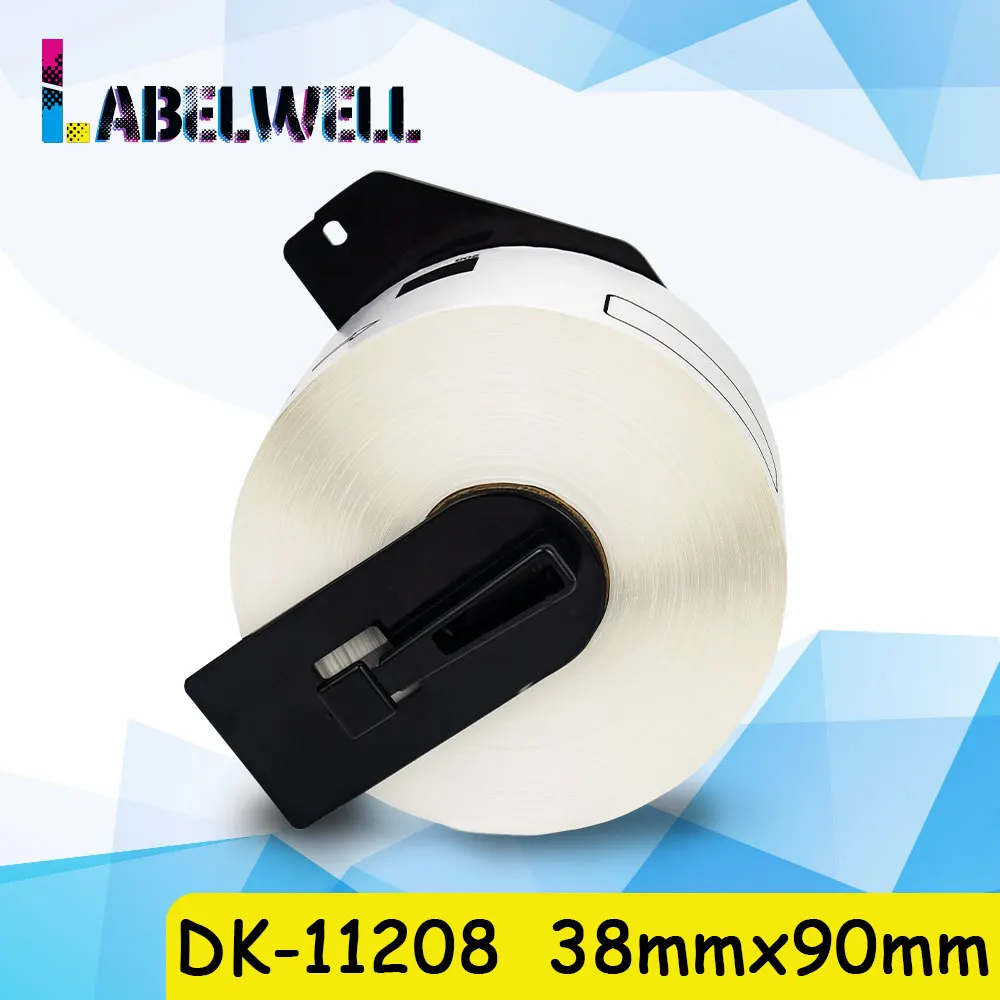 Labelwell 1Roll DK11209 Compatible DK-11209 DK 11209 DK label DK-22210 11201 11203for Brother QL-550 QL-1050N QL-800 Label maker