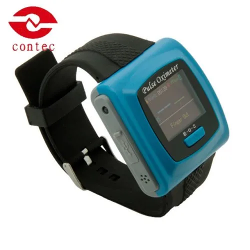 

Free shipping cms50f wearable digital spo2 oxygen pulse monitor oximeter + oled screen color disk usb line