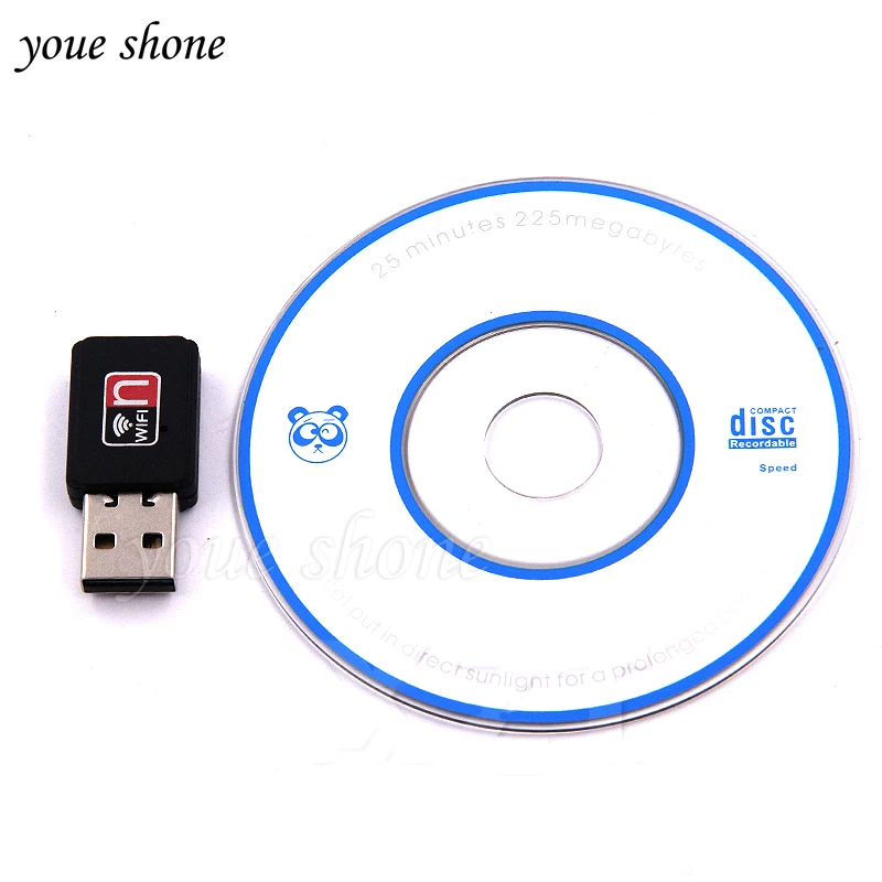 Mini Network Card USB WiFi Adapter 150mbps Wi-Fi Receiver Adapter PC Wi Fi WiFi Dongle 2.4G USB 2.0 Lan Ethernet  for Laptop PC