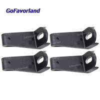 4Pcs Front left Or Right Headlight Mount Bracket Support Black 4E0941455 For A8 S8 D3 D4 2003-2013