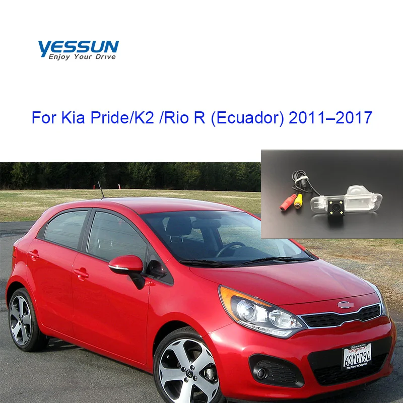 RearView Camera For Kia Rio 2 JB Hatch Sedan Kia Rio 5 Pride 2005~2011 CCD Nightvision Reversing Camera/license plate camera