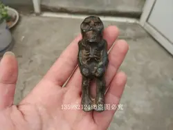 Exquisite Iron Meteorite Skeleton Ornament