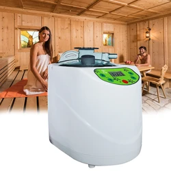 Sauna için Sauna buhar jeneratörü 3L fümigasyon makinesi ev vapur terapi için uygun fıçılar mutfak ısıtma