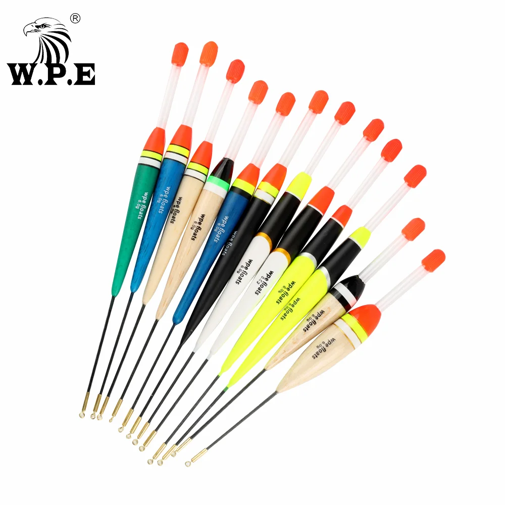 W.P.E Fishing Float 3pcs/pack Barguzinsky Fir Float 6g 18-22cm Carp Fishing Float Vertical Buoy Float Fishing Tackle Bobber