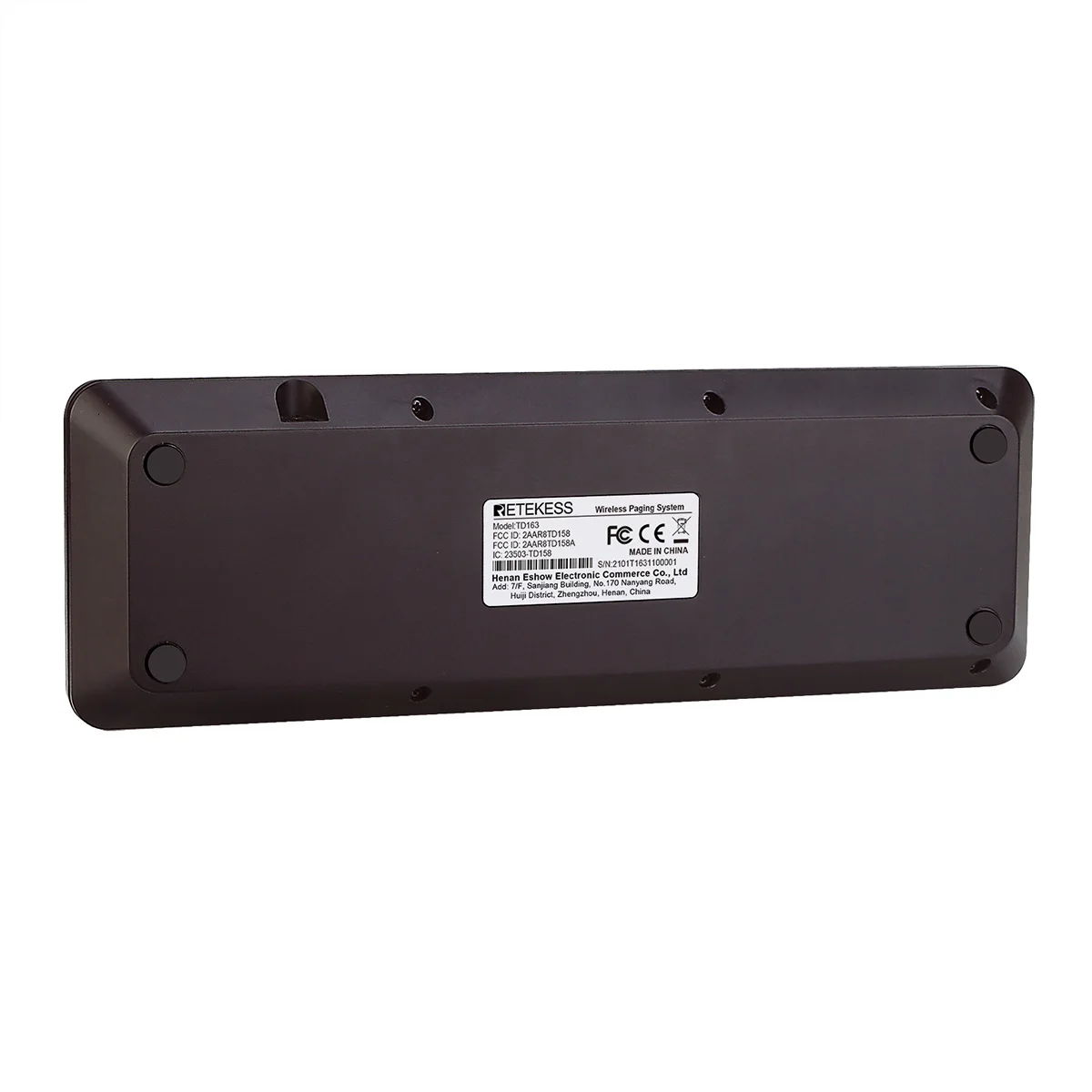 RETEKESS TD163 Restaurant-Pager Drahtloses Rufsystem mit platzsparendem Vibrationsalarm bei niedrigem Batteriestand für Food Trucks und Cafés – Detail 18