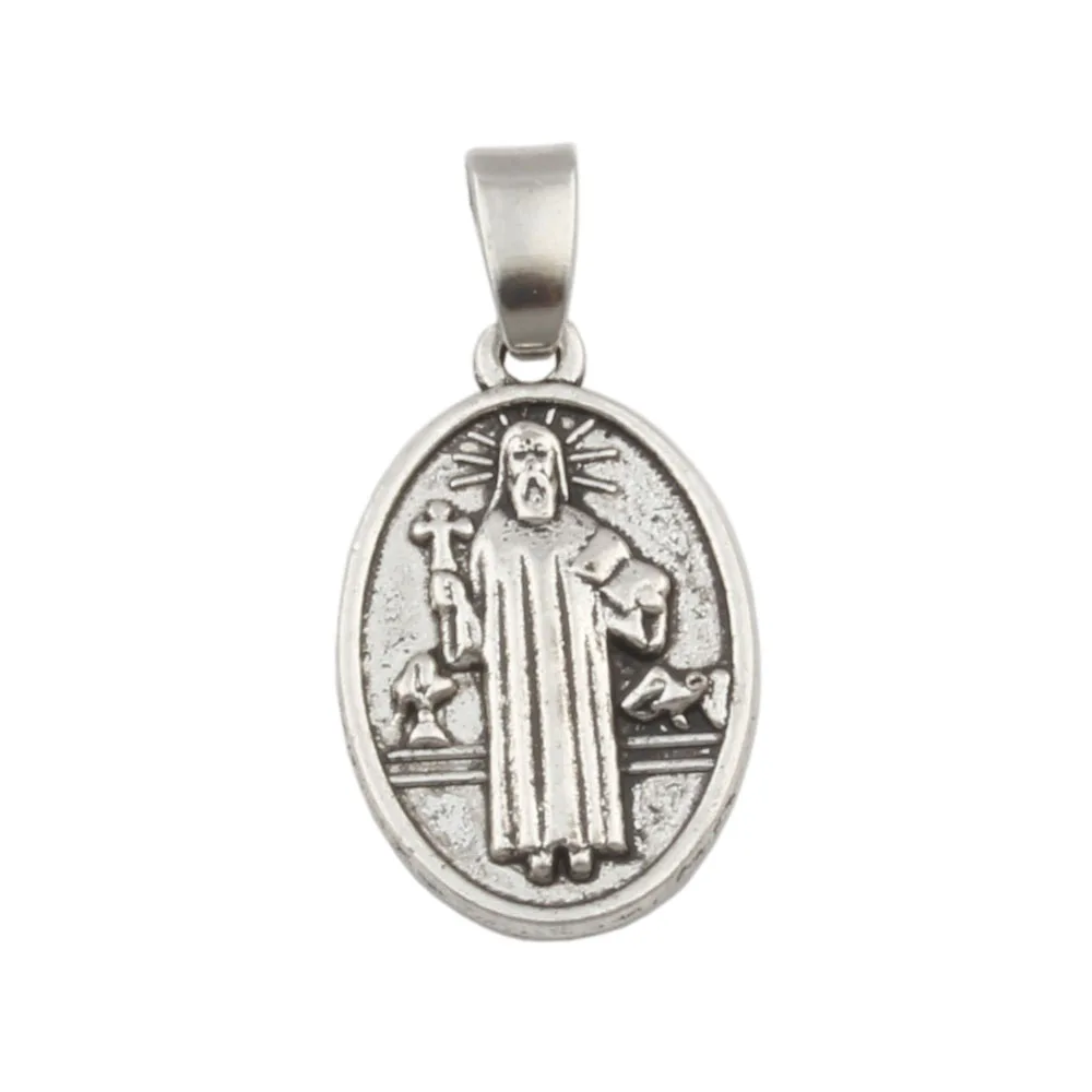 50pcs Jesus Christ Religion Alloy Charm Pendants Jewelry DIY Fit Bracelets Necklaces 15.5x25mm A-440