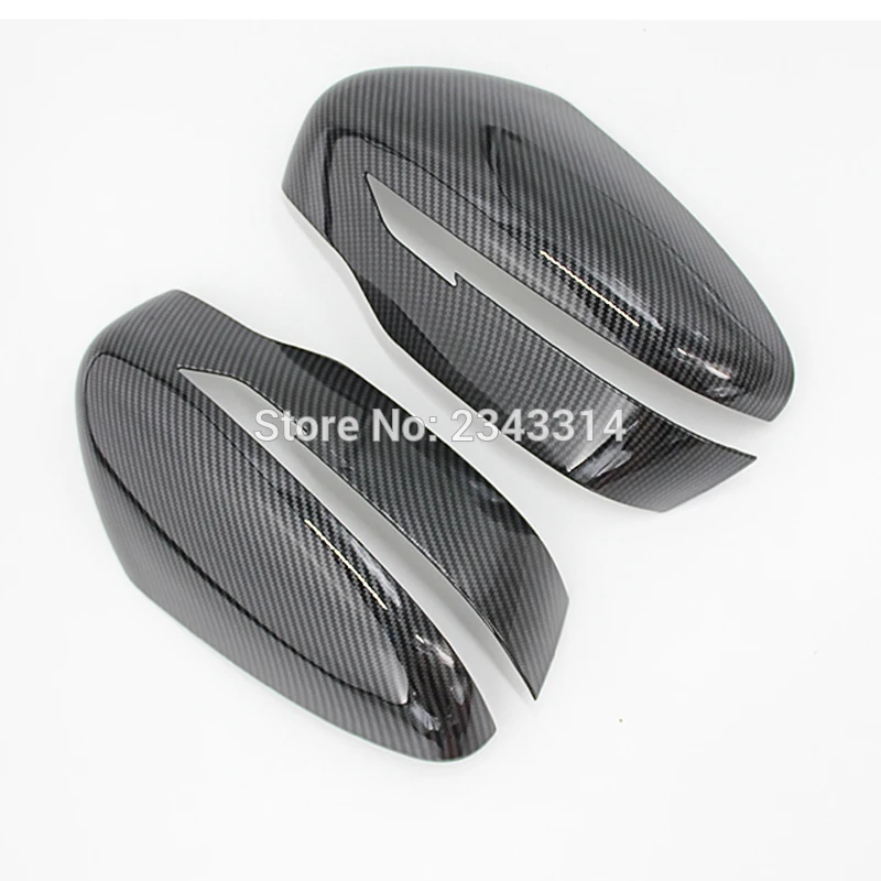 

For Nissan Serena E-power C27 2017-2020 Car Accessories ABS Chrome/Carbon Mirror Cover Mirror Cover Side Mirror Rain Eyebrow