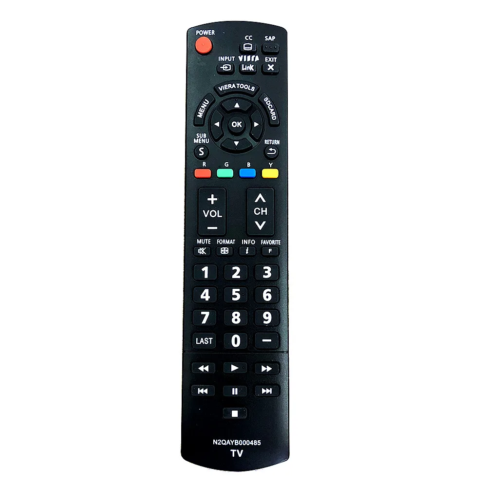 

New N2QAYB000485 TV Remote Control fits For Panasonic TV TC32LX24 TC-32LX24 TC42LD24 TC-42LD24 TC42LS24 TC-42LS24 TC42PX24