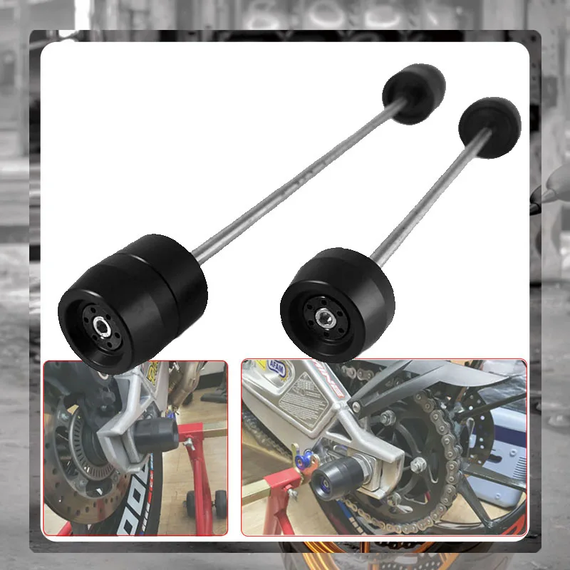 

For SUZUKI GSX-S1000 GSXS1000 GSX S1000 2015 2016 2017 2018 Motorcycle Front & Rear Axle Fork Crash Sliders Wheel Protector