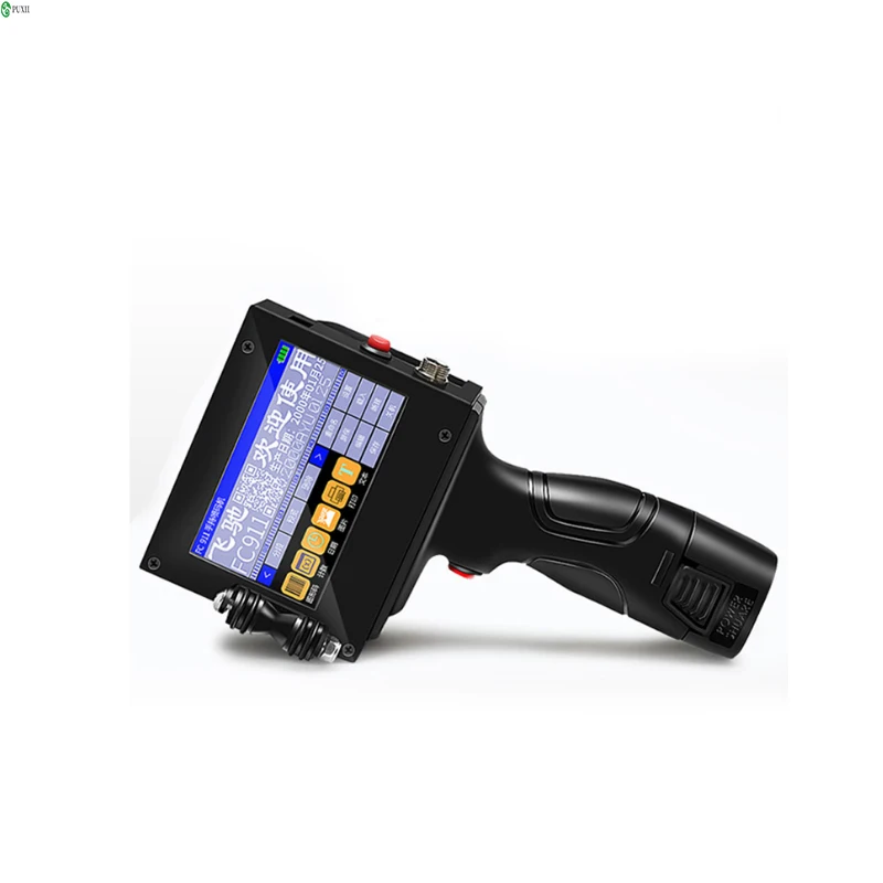 

Hand-held inkjet printer, automatic assembly line typewriter, ink cartridge price change production date