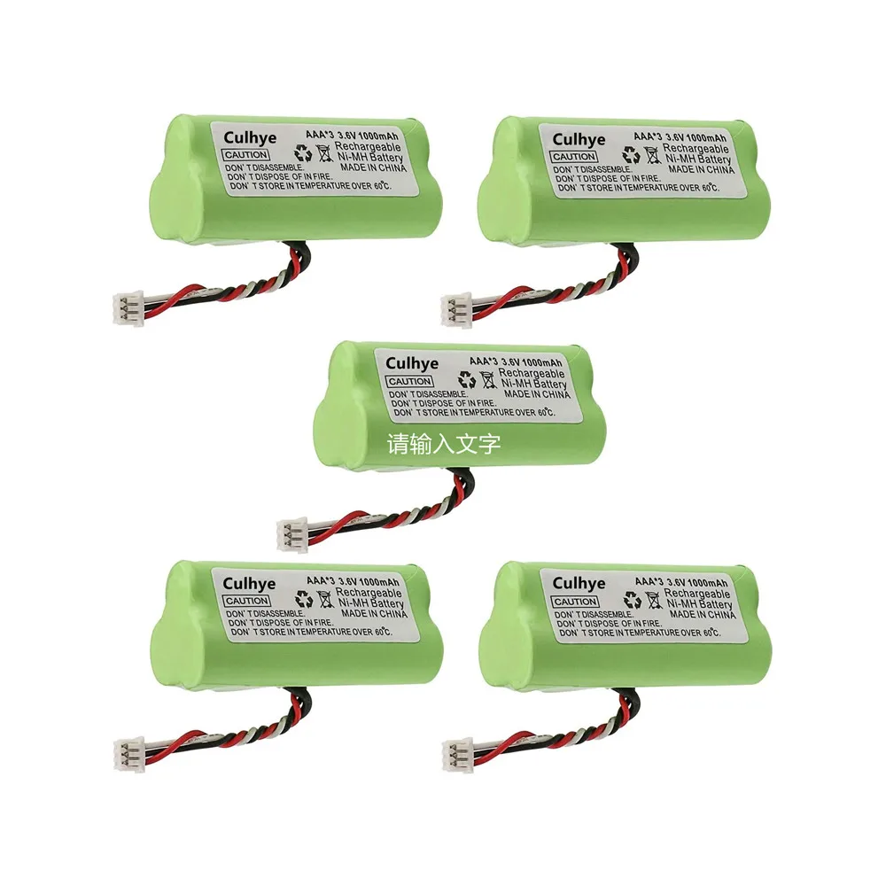 2 sztuk AAA 3.6V 1000mAh Ni-MH akumulator zamiennik dla Zebra/Motorola Symbol 82-67705-01 LS-4278 LS4278-M BTRY-LS42R