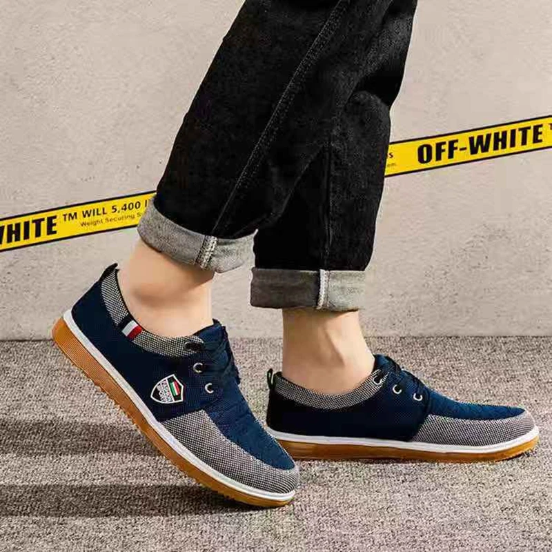 Hot Sale New Men Casual Shoes Fashion Men Shoes Canvas Men Loafers Moccasins Men\'s Flats Male Driving Shoes tenis masculino