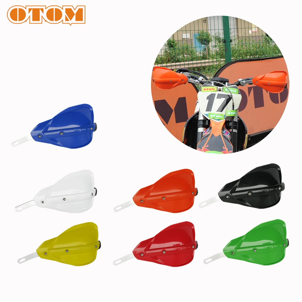 OTOM Motorcycle Handguard-14 Universal Aluminum Skeleton Multicolor Motocross Handlebar Protection Bar Accessory For CRF KXF YZF