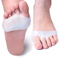 Sofe – coussinets blancs en Silicone pour l'avant-pied, 2 pièces, pour la prévention des callosités de maïs, des ampoules, soulagement de la douleur, soins des pieds, Z58601