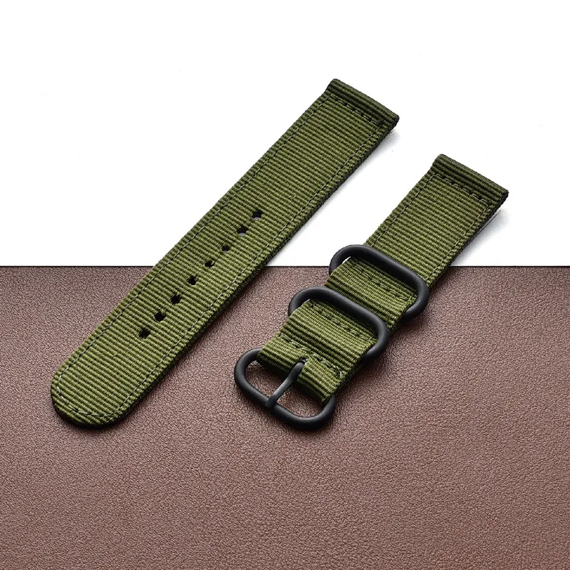 Pulseira de Nylon Canvas Sport, pulseiras para Garmin Venu SQ 2, 2S, 18mm, 20mm, 22mm, Garmin Vivoactive 3, 4, 4S Correa