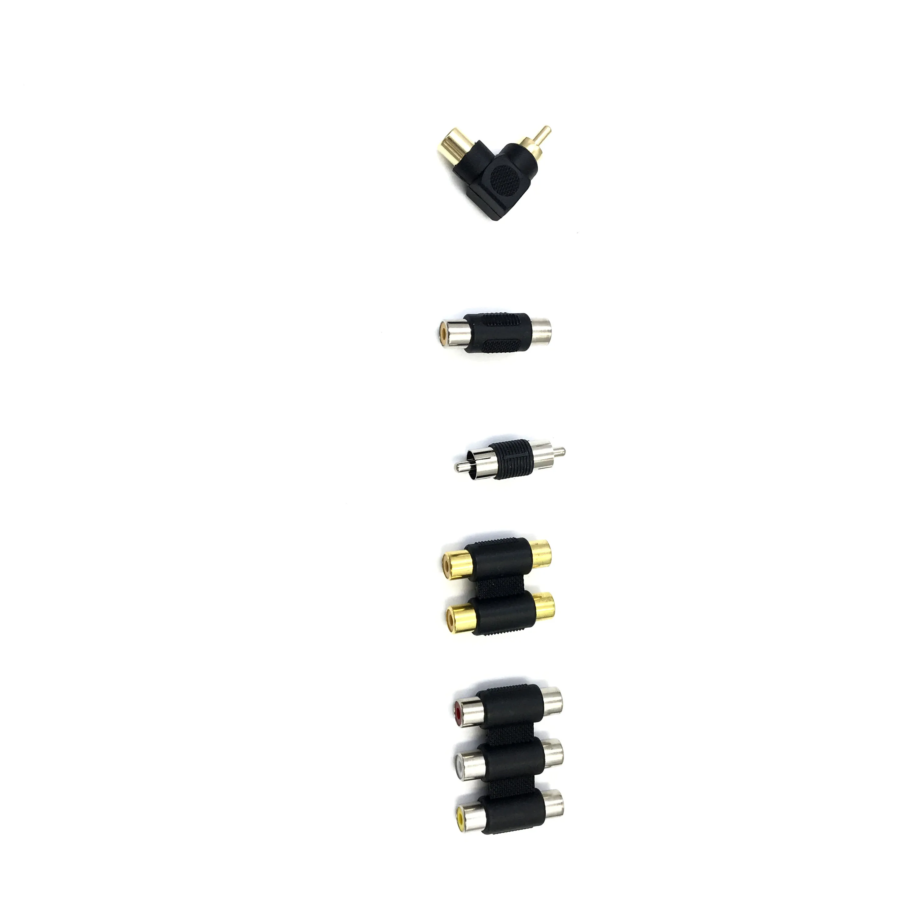17 Soorten Rca Adapters Audio Plug Connector Rca Male Female Naar Rca 3.5Mm 6.35Mm Mono Stereo Mannelijke vrouwelijke Connector