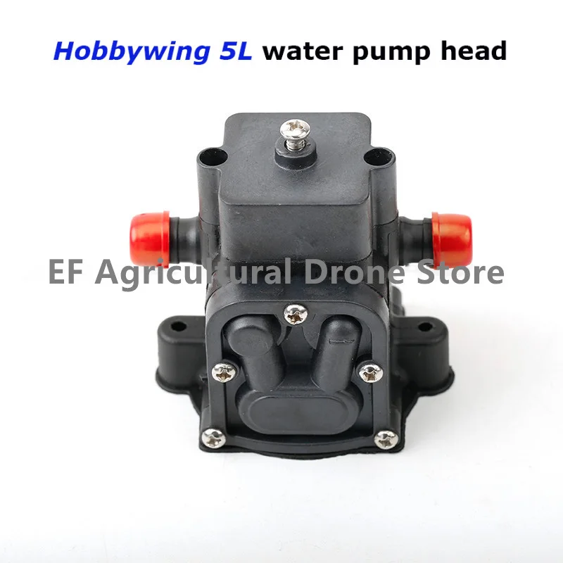 Hobbywing 5L 8l Brushless Water Pump Head 10A 14S V1 Sprayer Diaphragm Pump for Plant Agriculture UAV Drone