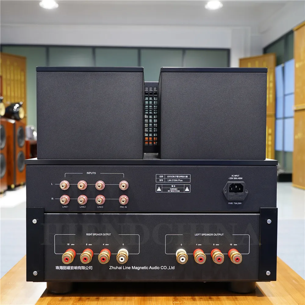 K-037 LineMagnetic LM-219IA Plus مضخم طاقة أنبوبي متكامل 300B دفع 845 فئة أ 24 واط * 2 وضع المضخم المسبق التبديل #2