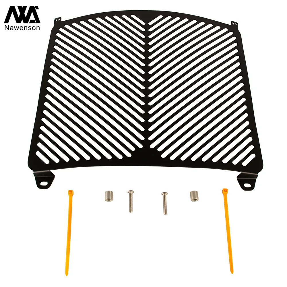 

Motorcycle Radiator Guard Aluminum Protective Cover Black Orange for RC8 2008-2016 for RC8R 2011-2016