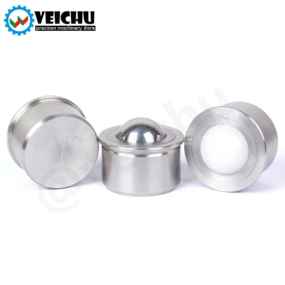 Veichu Converyor Component VCN310/311 Rvs Ronde Duurzaam Stier Wiel Transfer Bearing Roller Ballen