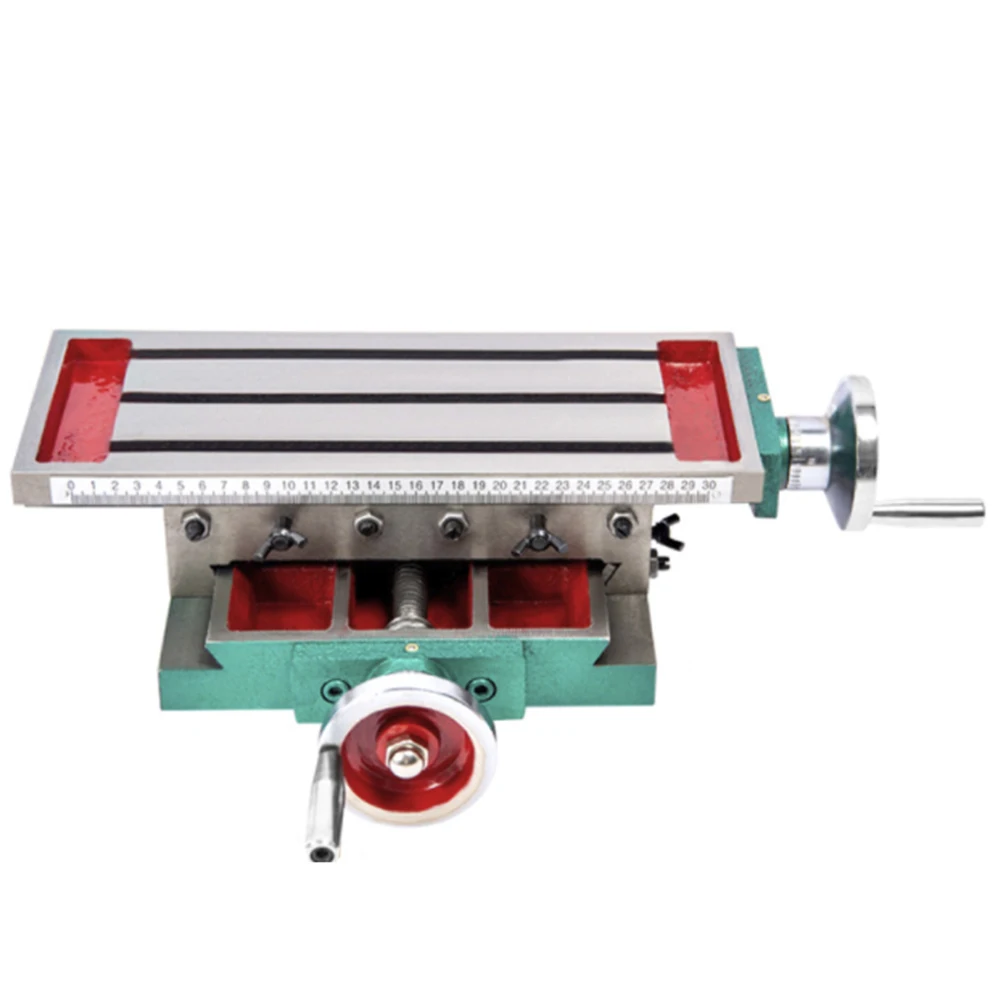 High Precision Improved Cross Slip Table Cross Slip Table for Drilling Milling Machine 450 * 170 (with Ruler)