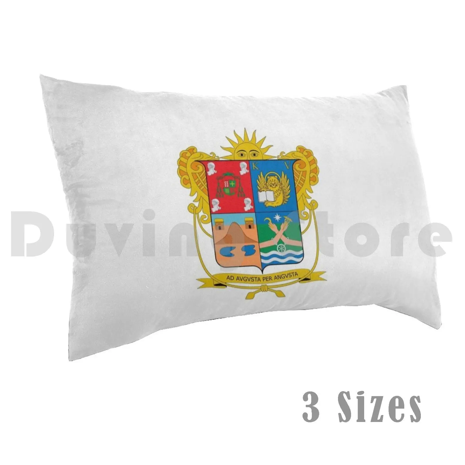 Sello De Irapuato, funda De almohada De México impresa 50x75 escudo De armas Irapuato mexicano México Cerro De Arandas