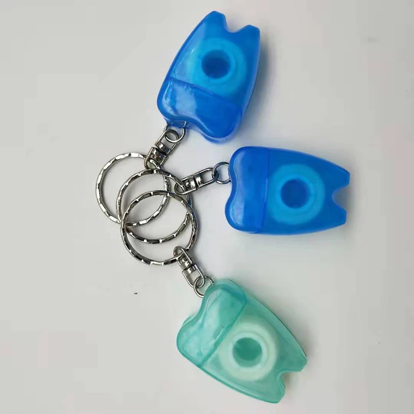 3ชิ้น/ล็อต15M ไนลอนทันตกรรมไหมขัดฟันกับกล่องเก็บแบบพกพา Mini Keychain ทันตกรรมไหมขัดฟัน Oral ทำความสะอา...