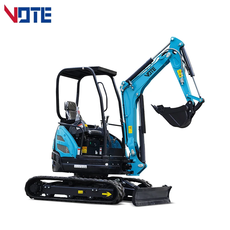 VTW-26s حفار صغير هيدروليكي شعار تخصيص 2 طن حفارة زاحفة الصانع للبيع