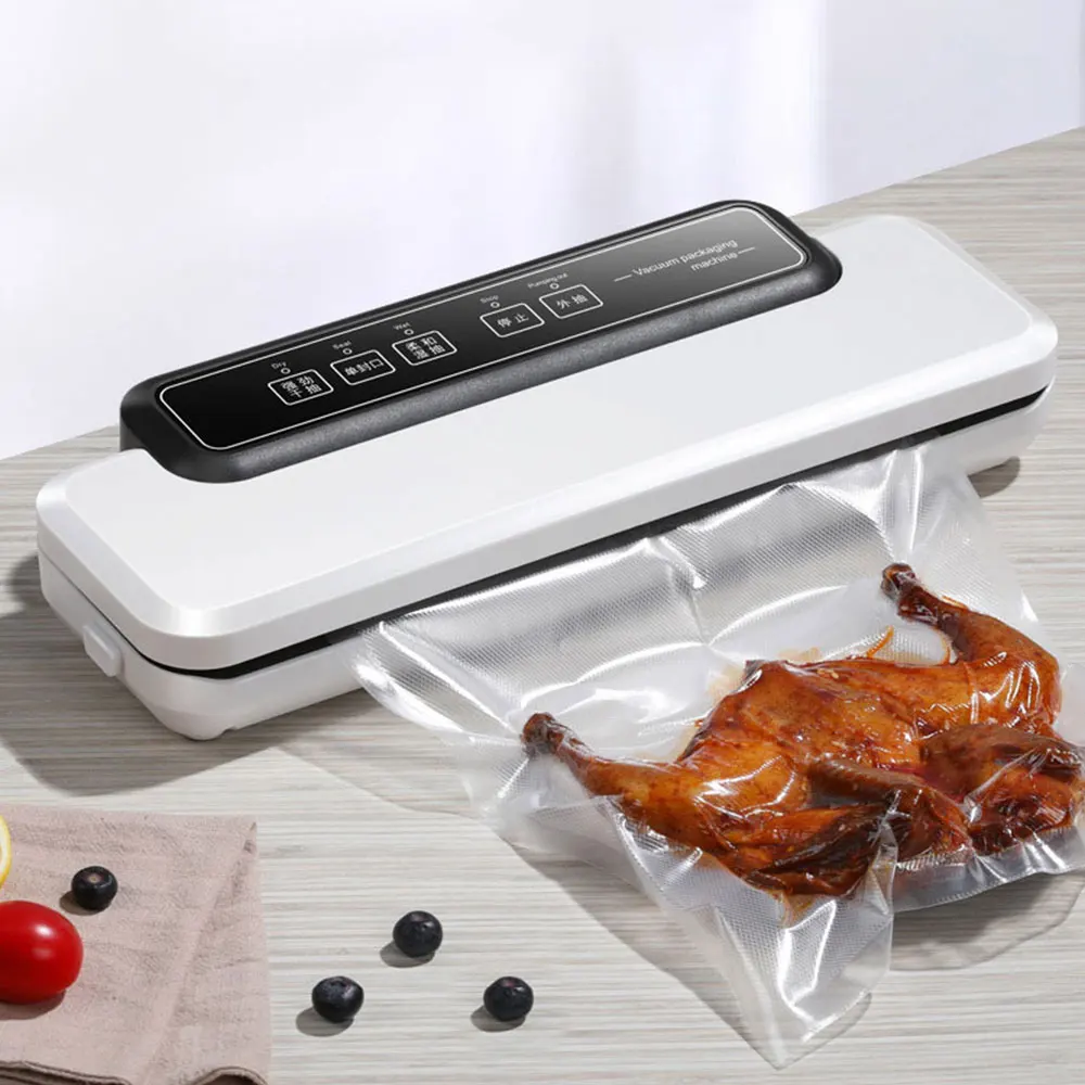 

Kitchen Protable Vacuum Sealer Household Food Vacuum Packaging Machine Compression Automatic Sealing Fresh-keeping Machine