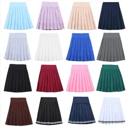 School Dresses Japanese Short Skirt Cosplay Anime Pleated Skirt Jk Uniforms Sailor Suit Short Skirts School Girl 17 Colors