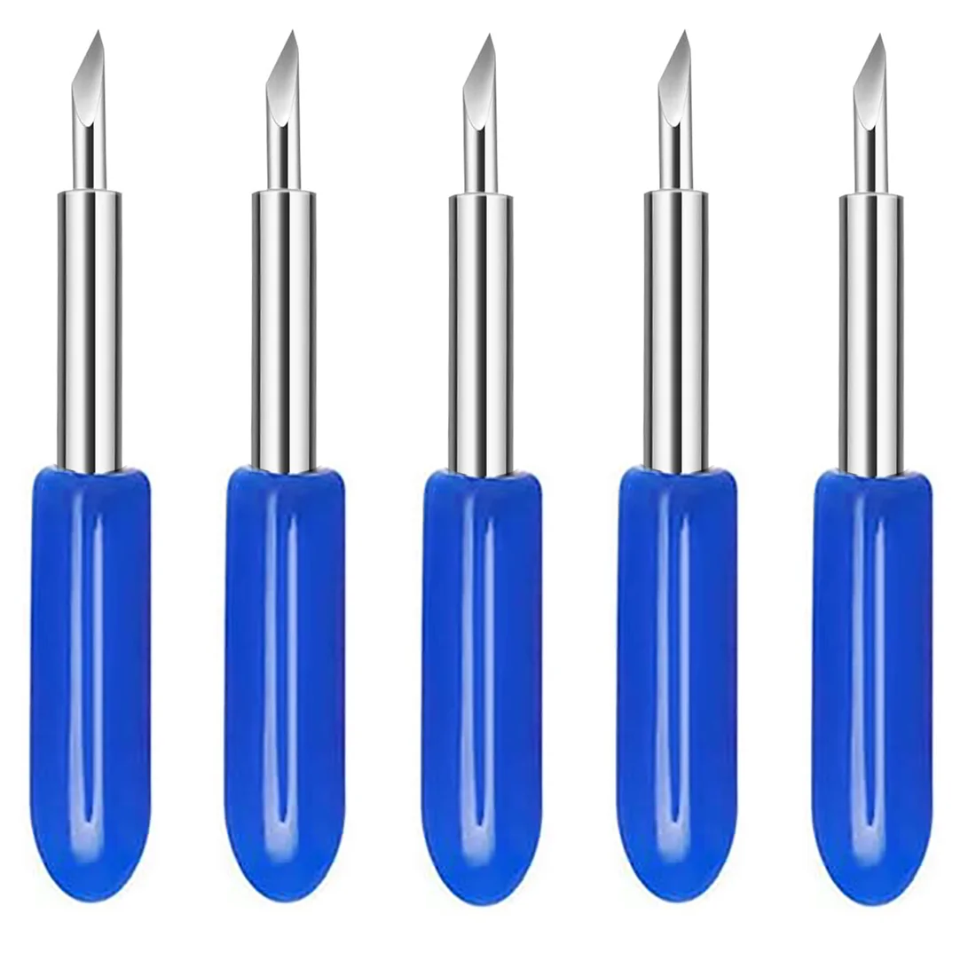 交換用プロッターブレード、ローランドクリカットメーカー3用ビニールカッター、liyuスカイカットサンシャイン、60度、5個