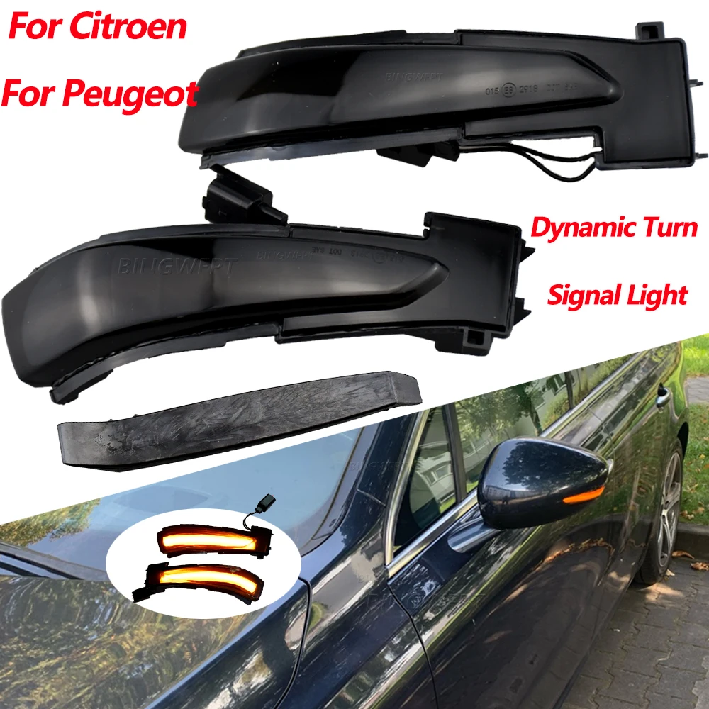 2 Pcs Dynamic Led R…