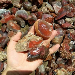 100g Bulk Lot Natural Rough Carnelian Raw Stone Crystal Red Agate Mozambique Craft Decor