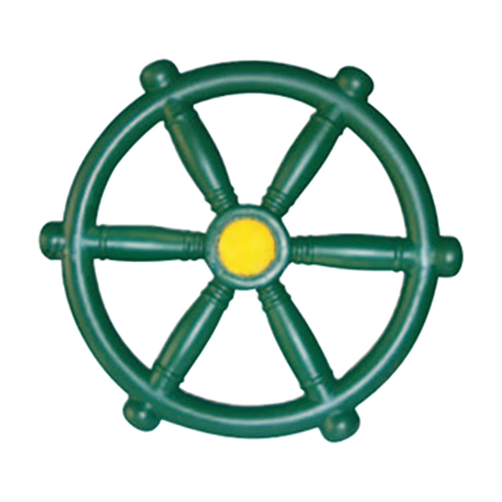 Portable  Pirate Ship Wheel For Swing Set Backyard Amusement Park Steering Wheel For Kids Boat Steering Wheel