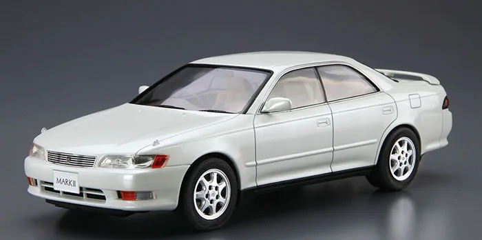 AOSHIMA Plastic Assembly Car Model 1/24 Scale  JZX90 MarkII Grande/Tourer 1992 Adult Collection DIY Assembly Kit 06146