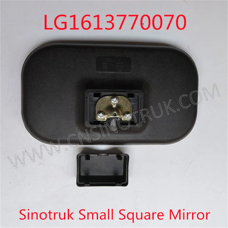 Small Square Mirror (Frame Type) LG1613770070 for Sinotruk Haoman H3 truck Parts Blind Mirror