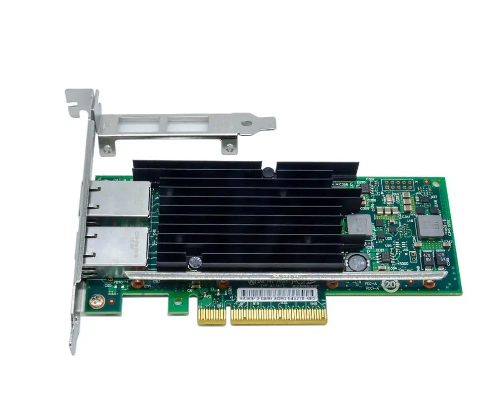 EB-LINK de 10Gb PCI-E x8 con Chipset, tarjeta de red Ethernet de X540-T2, servidor de puerto Dual RJ45, adaptador de controlador LAN NIC