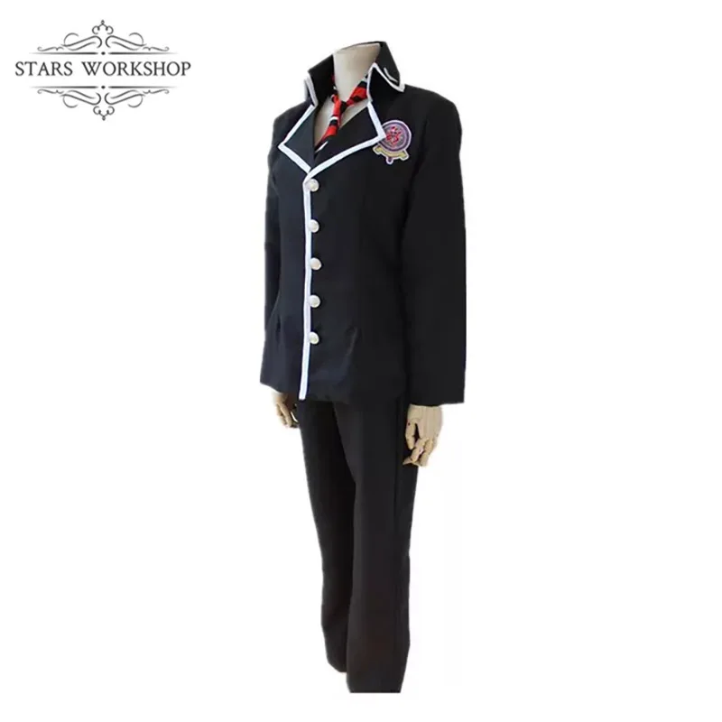 Anime Ao no Exorcist Cosplay Costume Blue Exorcist Rin Okumura Cosplay Costume School Uniform Men Suits Halloween Carnival Suit